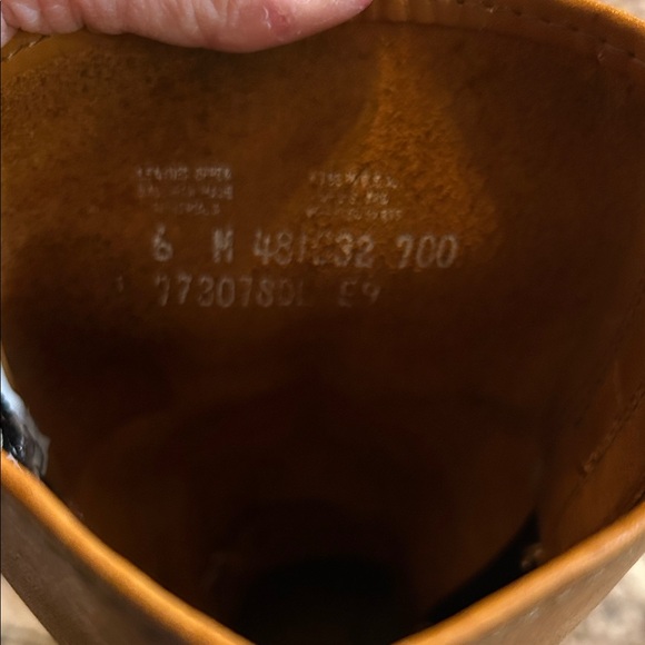 Frye Tan Leather Western Boots - Picture 6 of 8